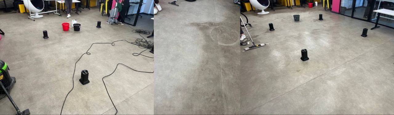 До и после роторной обработки покрытия